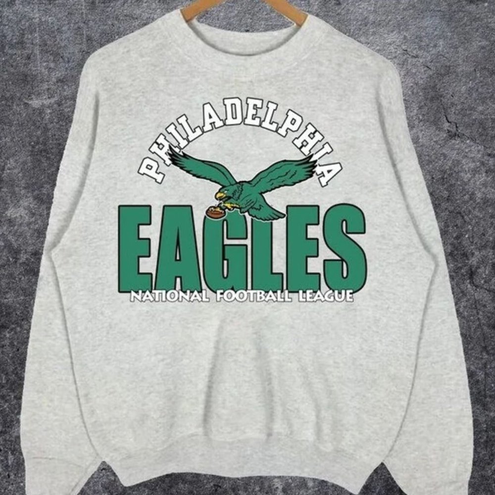 Philadelphia Eagles Football Sweatshirt Retro Philadelphia Eagles Shirt Tee